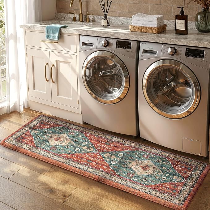 Collive Kitchen Rugs Anti Fatigue Kitchen Runner Mats Cushioned, Comfort - Image 8