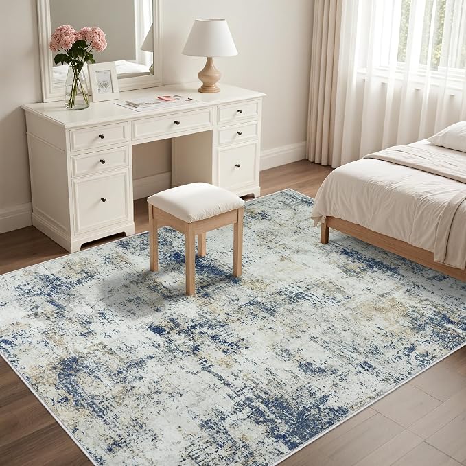 10x14 Area Rugs Living Room Rugs: Large Washable Rug - Image 4