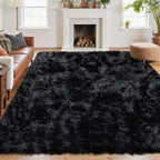 6x9 Area Rug for Living Room: Ultra Soft Fluffy Rug Modern Large Thicked Shag by Oriannal