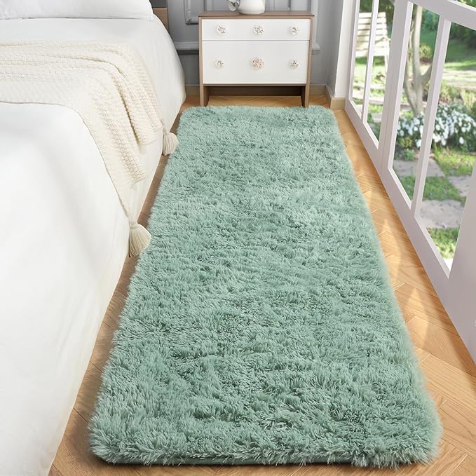 PAGISOFE Sage Green Runner Rugs - Image 4