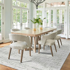 9x12 Area Rugs Washable Rug: Anti-Skid Abstract Modern Living Room Rug Soft - Image 8