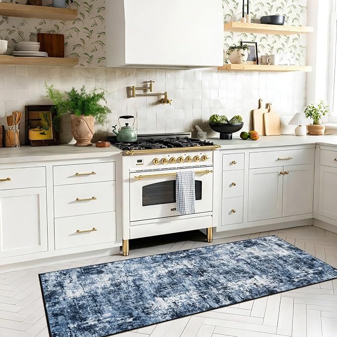 Rugflix 2x8 Runner Rug for Entryway, Kitchen Rugs Soft Non-Slip Washable - Image 2
