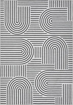 Washable Rug 4x6 Area Rugs for Living Room, Abstract Rug for Bedroom, Soft - Image 4