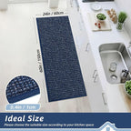 BEQHAUSE Kitchen Runner Rugs 24"x60", Non-Slip Kitchen Mats - Image 2
