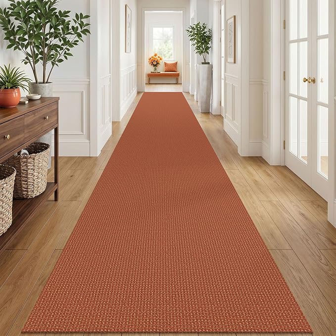 IOHOUZE Washable Exrea Long Hallway Runner Rug 3x20 Non Slip Rubber Backed by iOhouze
