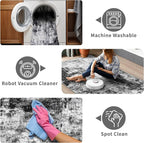 4x10 Wide Washable Runner Rug: Easy-to-Clean Runners - Image 3