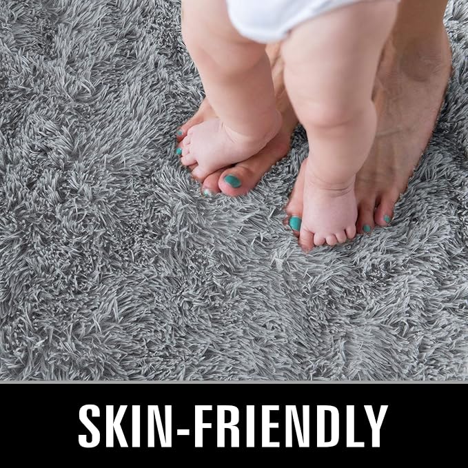 TWINNIS Super Soft Shaggy Rugs Fluffy Carpets, 3x5 Feet, Indoor Modern Plush - Image 3