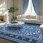 Lessymo Machine Washable Area Rug 5x7 by Lessymo