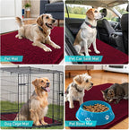 OLANLY Dog Door Mat for Muddy Paws 40x24, Absorbs Moisture and Dirt, Absorbent - Image 7