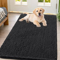 Smiry Dog Door Mat for Muddy Paws 44x32, Absorbent Dirt Trapper, Non-Slip by Smiry
