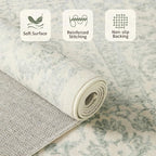 Rugxara Washable Area Rug for Living Room, Vintage Boho Rugs for Office - Image 5