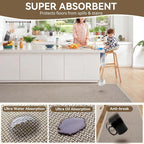 Kitchen Rugs Set of 2, Soft Kitchen Mats - Image 4