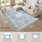 Vintage Living Room Area Rug 8x10 - Image 2