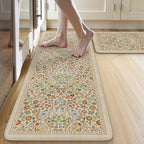 Collive Kitchen Mats Cushioned Anti Fatigue, Non Slip Waterproof Kitchen Floor by Collive