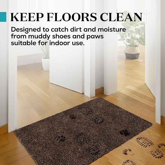Premium Microfiber Indoor Door Mat – 20"x30" Washable Entry Mat, Waterproof - Image 3