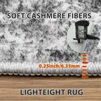 8x10 Area Rugs for Living Room Rug Washable: Abstract Large Rug for Dining Room - Image 5