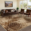 BESTSWEETIE Area Rug 6x9 Rug Machine Washable Non-Slip Low Pile Print Pattern by BESTSWEETIE