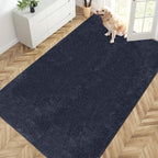 PURRUGS Easy Care Area Rug 4.5ft x 7ft, Non-Slip Washable Entryway Rug by PURRUGS