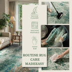 Lahome Modern Abstract Area Rugs 3x5 Washable Rug, Throw Rugs - Image 5