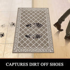 HEBE Indoor Door Mat 32"x48" Non Slip, Washable Welcome Mats - Image 3