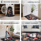 Washable 2'6" x 10' Runners for Hallways, Non Slip Long Floor Runner for Kitchen - Image 6