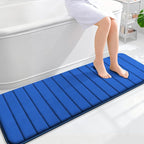 OLANLY Memory Foam Long Bathroom Rugs Runner 59x20, Super Soft Absorbent Bath by OLANLY