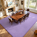 Keeko 4x6 Purple Area Rugs for Bedroom, Soft Modern Living Room Rug Indoor Non - Image 7