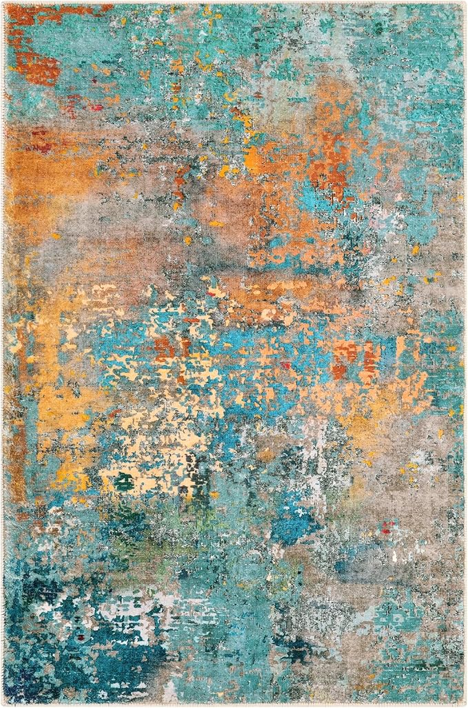 Lahome Modern Abstract Area Rug - Image 8