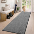 PURRUGS Dirt Trapping Door Mat 24" x 59", Non-Slip Machine Washable Entryway Rug by PURRUGS