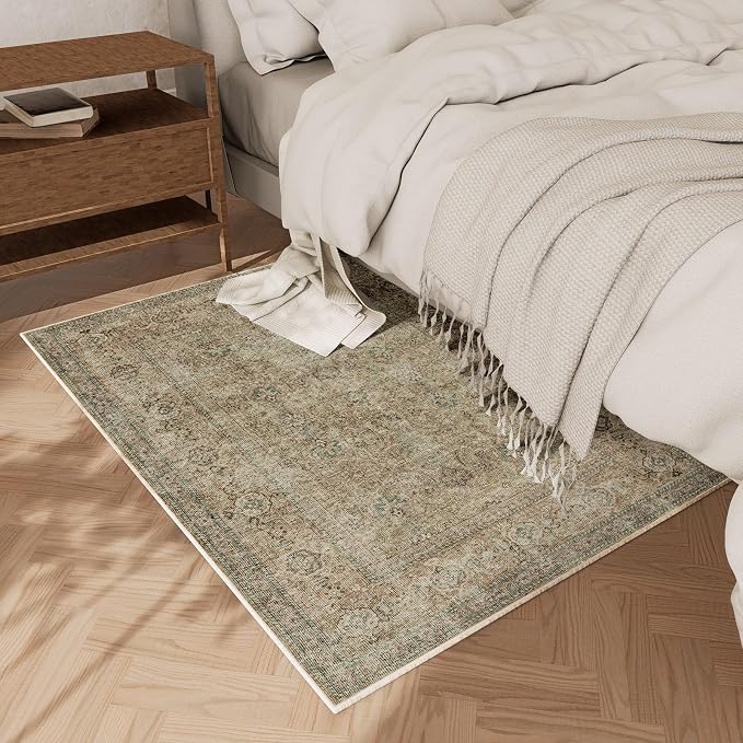 Machine Washable Small Rugs for Kitchen: Door Mat Indoor Entrance 2x3 Entryway - Image 2
