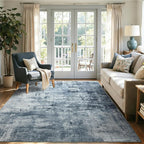 4x6 Ft Area Rugs for Living Room, Soft Non-Slip Washable Rugs Modern Abstract by Cuzwlovita