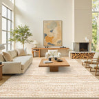 Miukiki 10x14 Area Rugs for Living Room Moroccan Washable Rugs Non Slip Indoor - Image 7