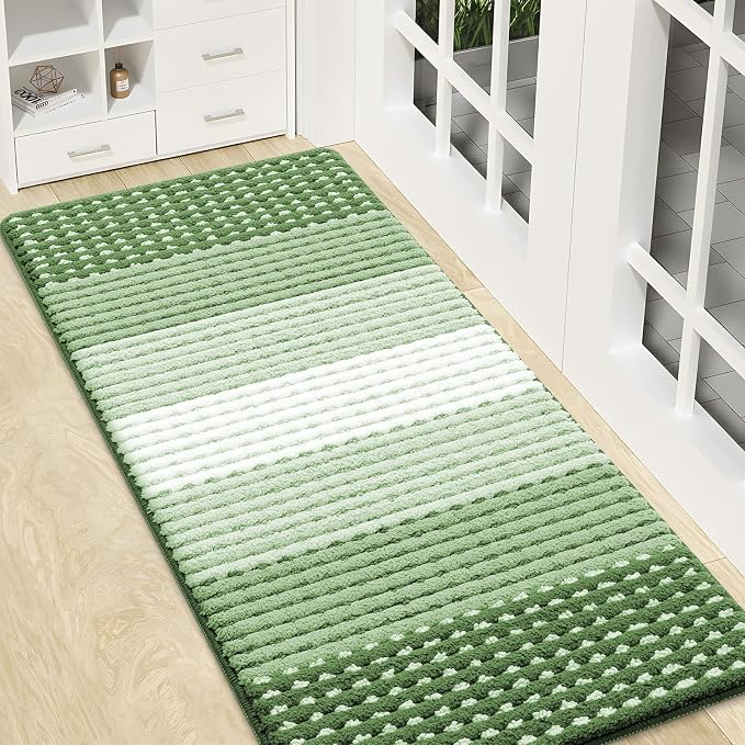 Kitinjoy Indoor Outdoor Door Mat, 47x20 Non-Slip Absorbent Dirt Trapper by Kitinjoy