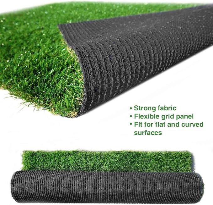 LITA Thick Artificial Grass Turf Lawn Customized Size 6.5 x 10 Feet, 1.38" - Image 4