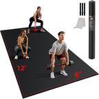 GymCope Large Exercise Mat for Home Workout, by GymCope