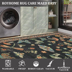 ROYHOME Mushroom Washable Rugs 5x7 - Image 5
