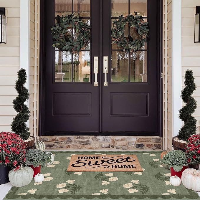 4x6 Covered Outdoor Patio Rug - Image 9