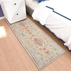 AREDO Runner Rug with Non Slip Rubber Backing, Washable Soft Floor Carpet - Image 7