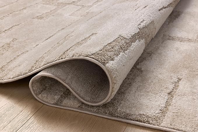 Loloi Amber Lewis Monty Collection MOT-04 Taupe/Beige 9'-2" x 13', .50" Pile - Image 4