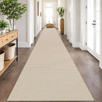 IOHOUZE Washable Exrea Long Hallway Runner Rug 3x20 Non Slip Rubber Backed by iOhouze