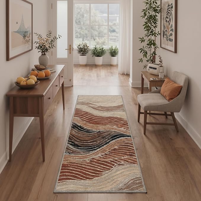 BEIMO Area Rugs 5x7 for Living Room Bedroom, Modern Abstract Machine Washable - Image 7