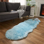EasyJoy Ultra Soft Fluffy Shaggy Area Rug Faux Fur Rug Chair Cover Seat Pad by EasyJoy