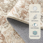 Lahome Moroccan Hallway Rug, Ultra-Thin Oriental Carpet - Image 7