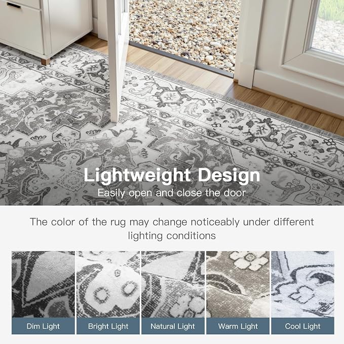 Lofus 8x10 Area Rugs for Living Room, Washable Area Rug, Rugs for Bedroom - Image 6