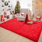 Chicrug Soft Area Rug for Bedroom Living Room Plush Fluffy Rug 8x10 Feet - Image 6