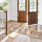 Lahome Moroccan Hallway Runner Rug, Oriental Laundry Room Rug Non-Slip Carpet - Image 7