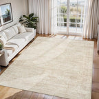 5x7 Area Rugs for Living Room Rug Washable: Abstract Rug for Dining Room - Image 9