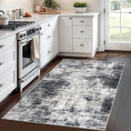 IOHOUZE Abstract Area Rug 4x6 Ft Washable Rugs - Image 3