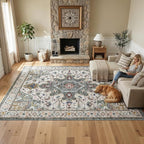 HOOBRO Washable Rug 8 x 10 Area Rugs by HOOBRO