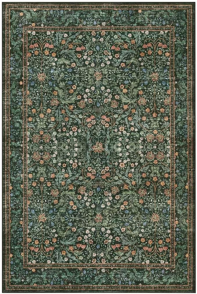 Rugxara 4x6 Area Rugs for Living Room Bedroom, Large Washable Rug, Non Slip & - Image 4